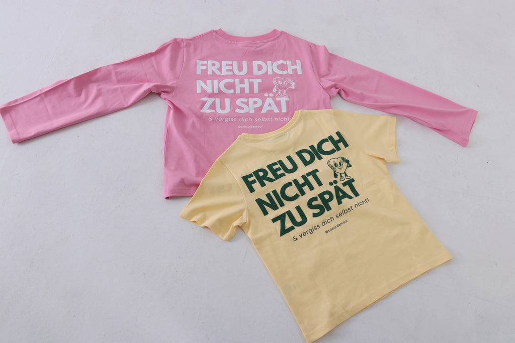 ⁠⁠FREUDE Longsleeve (rosa)