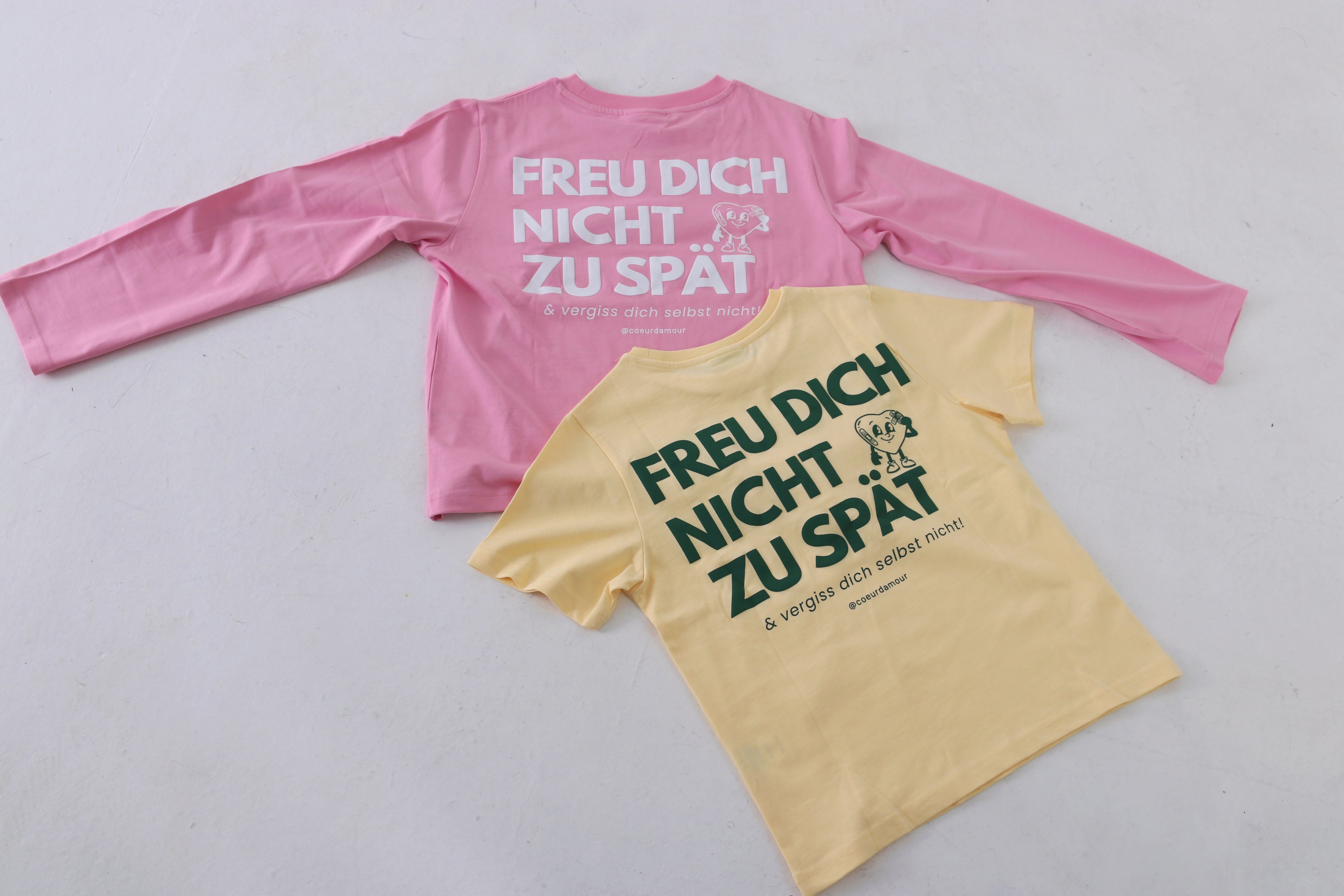 ⁠⁠FREUDE Longsleeve (rosa)