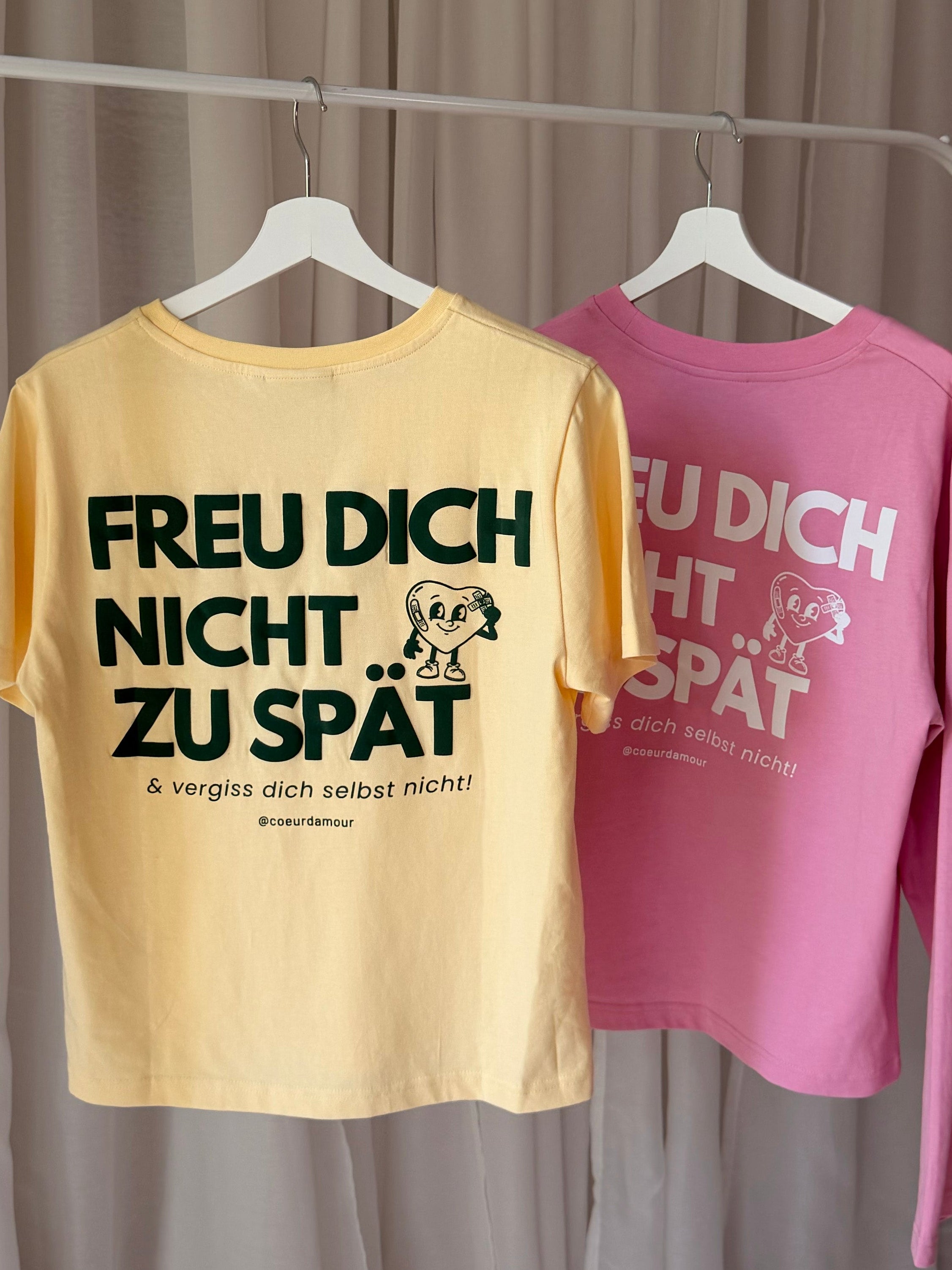 ⁠⁠FREUDE Longsleeve (rosa)