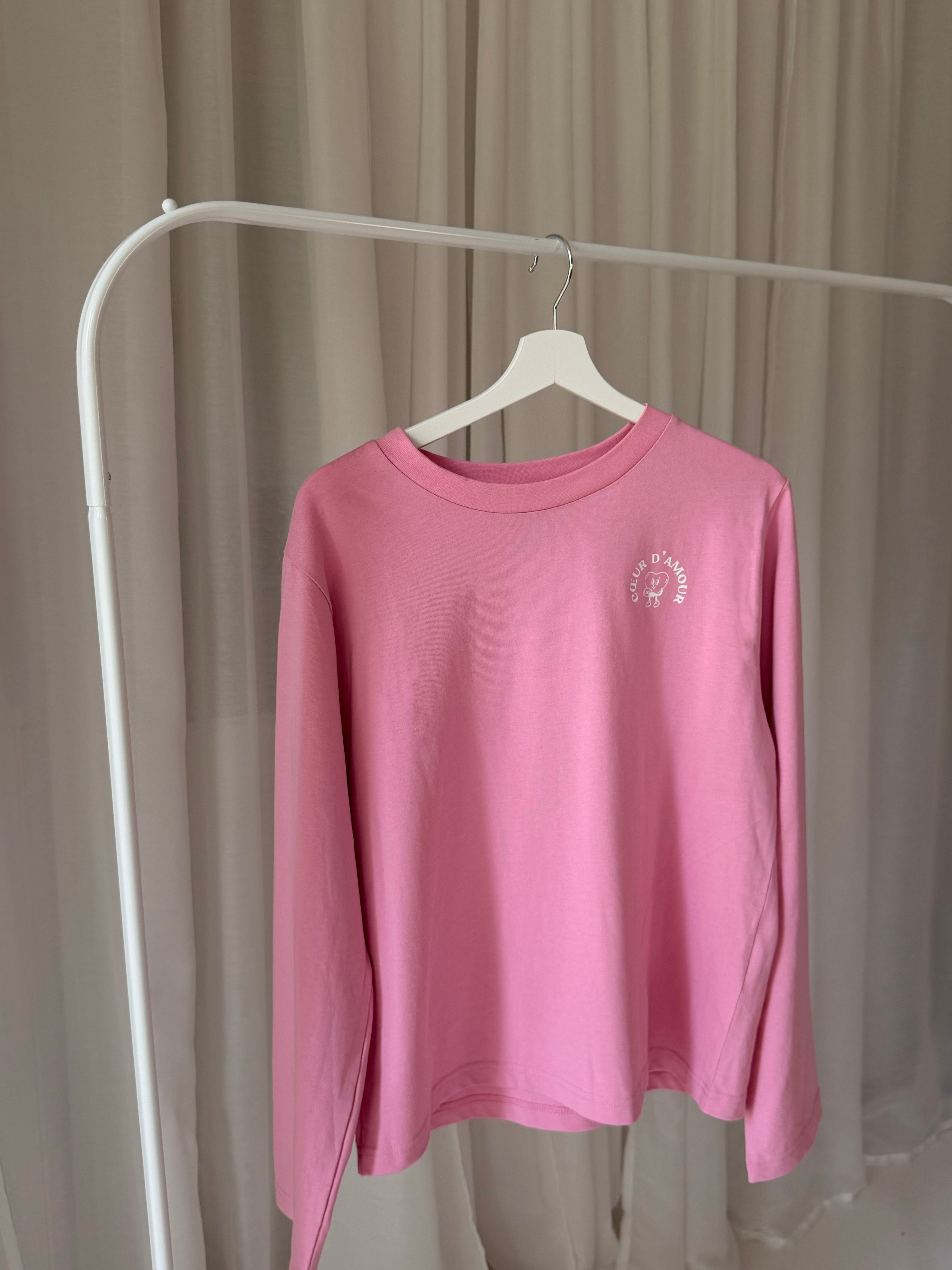 ⁠⁠FREUDE Longsleeve (rosa)