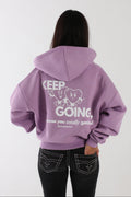 KEEP GOING Zipper midsize