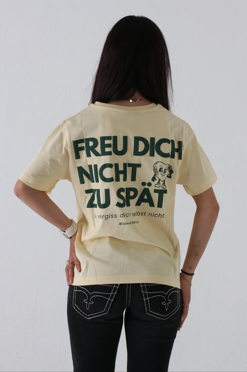 FREUDE Shirt (gelb)